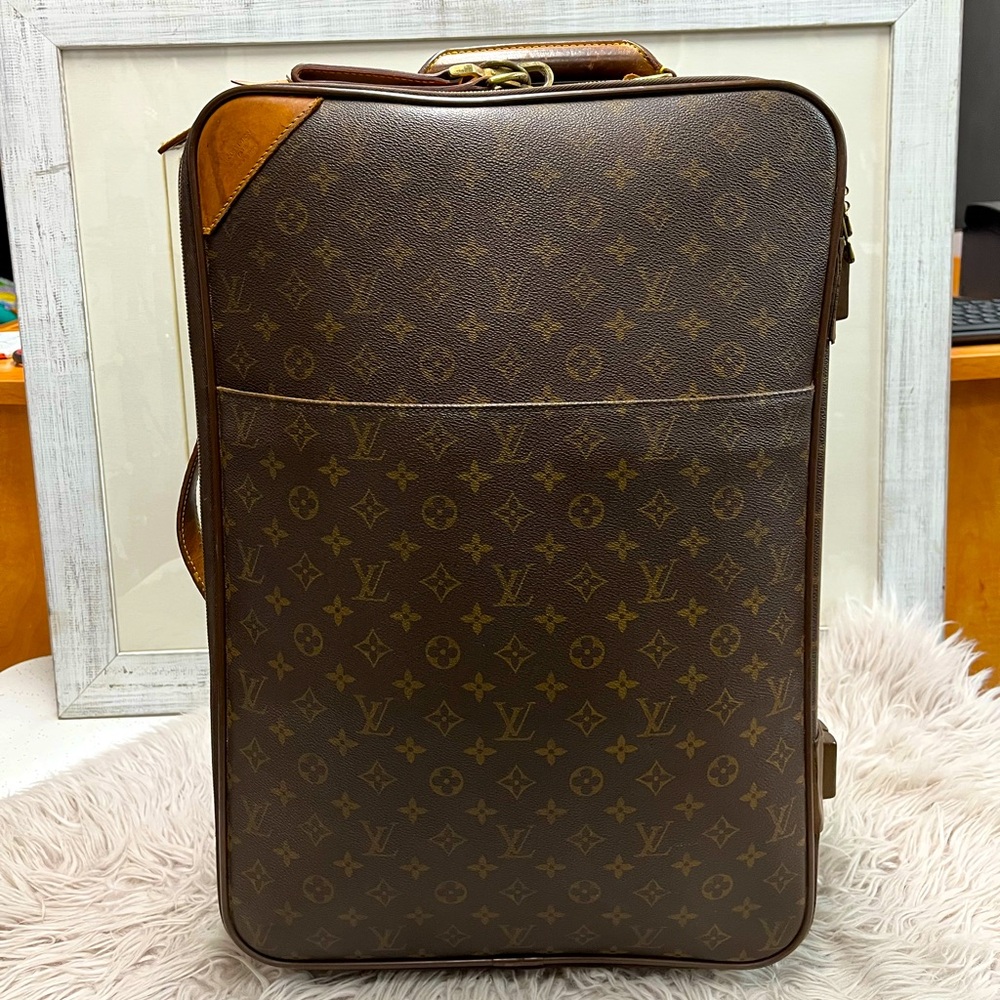 Louis Vuitton Monogram Pegase 55 Rolling Luggage